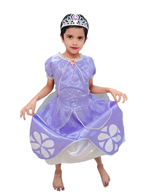 BookMyCostume Sofia The First Disney Fairytale Princess Fairy tale Kids Fancy Dress Costume